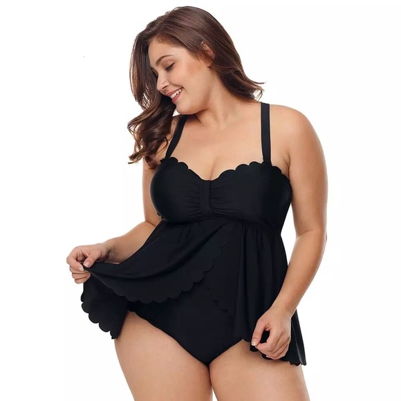 Unbranded - Boutique Item Other - Scalloped High Waist Tankini